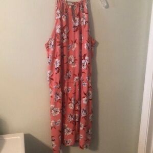 Floral Sleeveless Romper